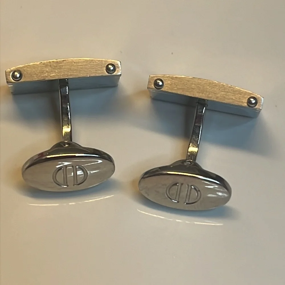 DAVID DONAHUE DIAMOND CUFFLINKS